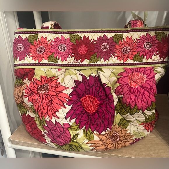 Vera Bradley Hello Dahlia Shoulder Bag - Picture 2 of 9